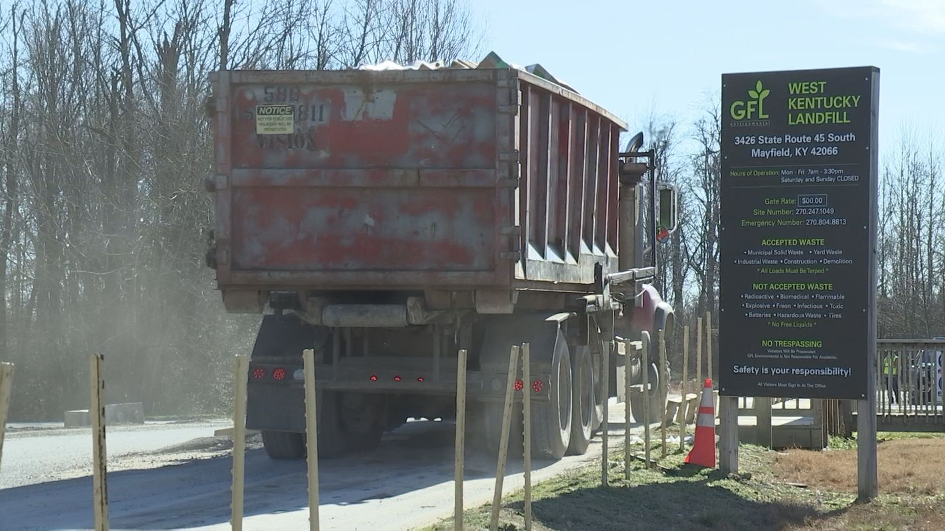debris transportation